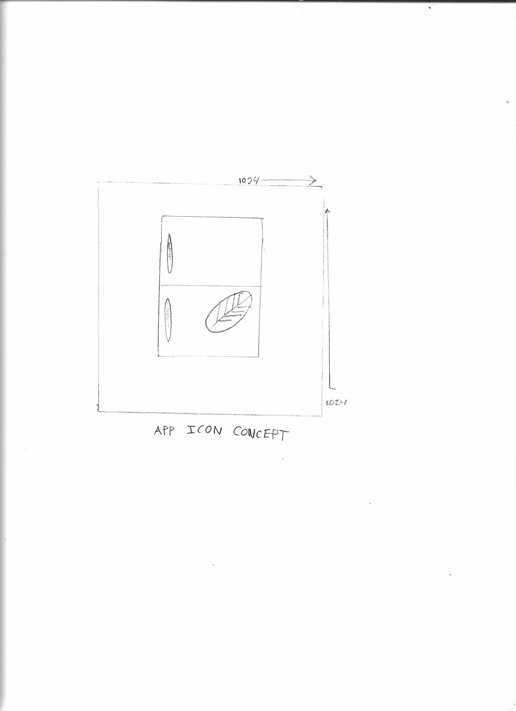 App icon paper drawings