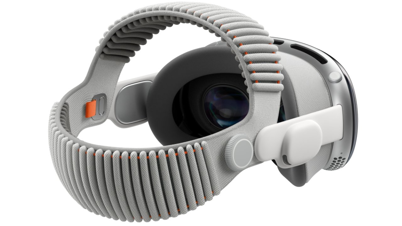 Apple Vision Pro band project preview