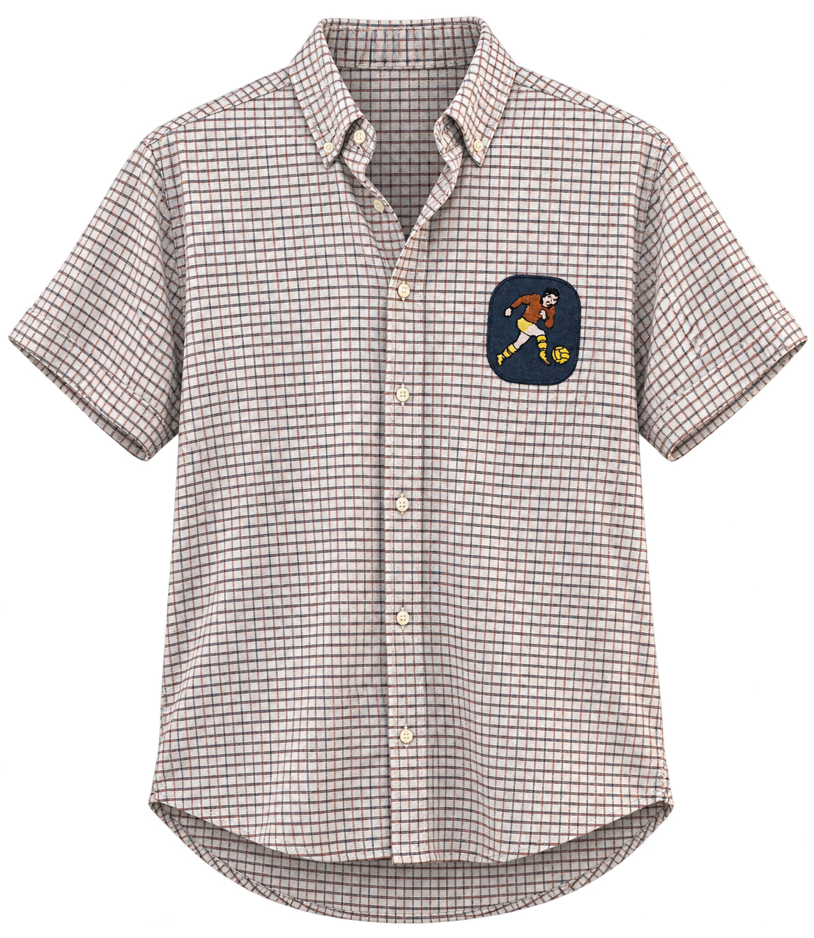 Tailored Grid Check Shirt